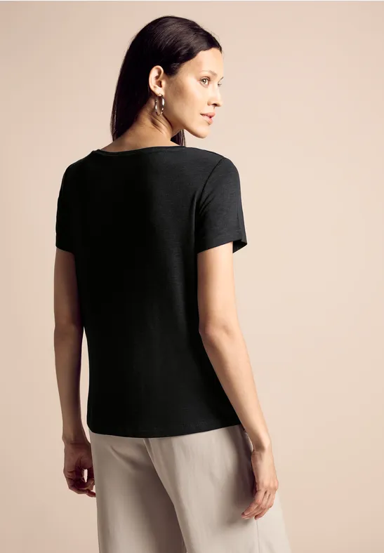 Street One T-Shirt Mit Glitzerprint