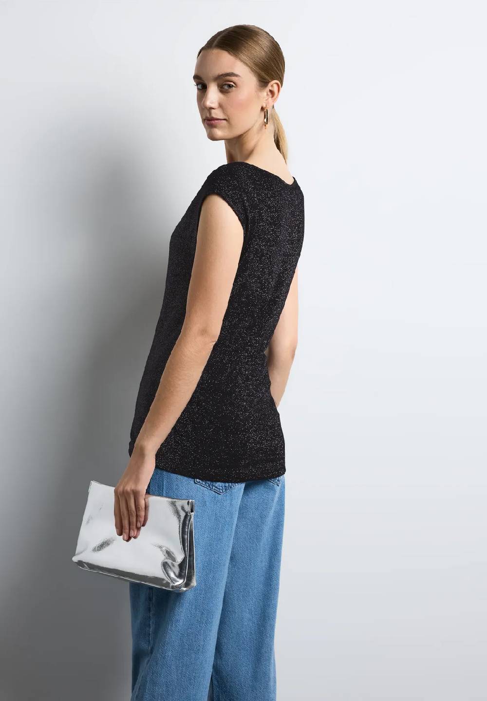 Street One T-Shirt Mit Herzausschnitt