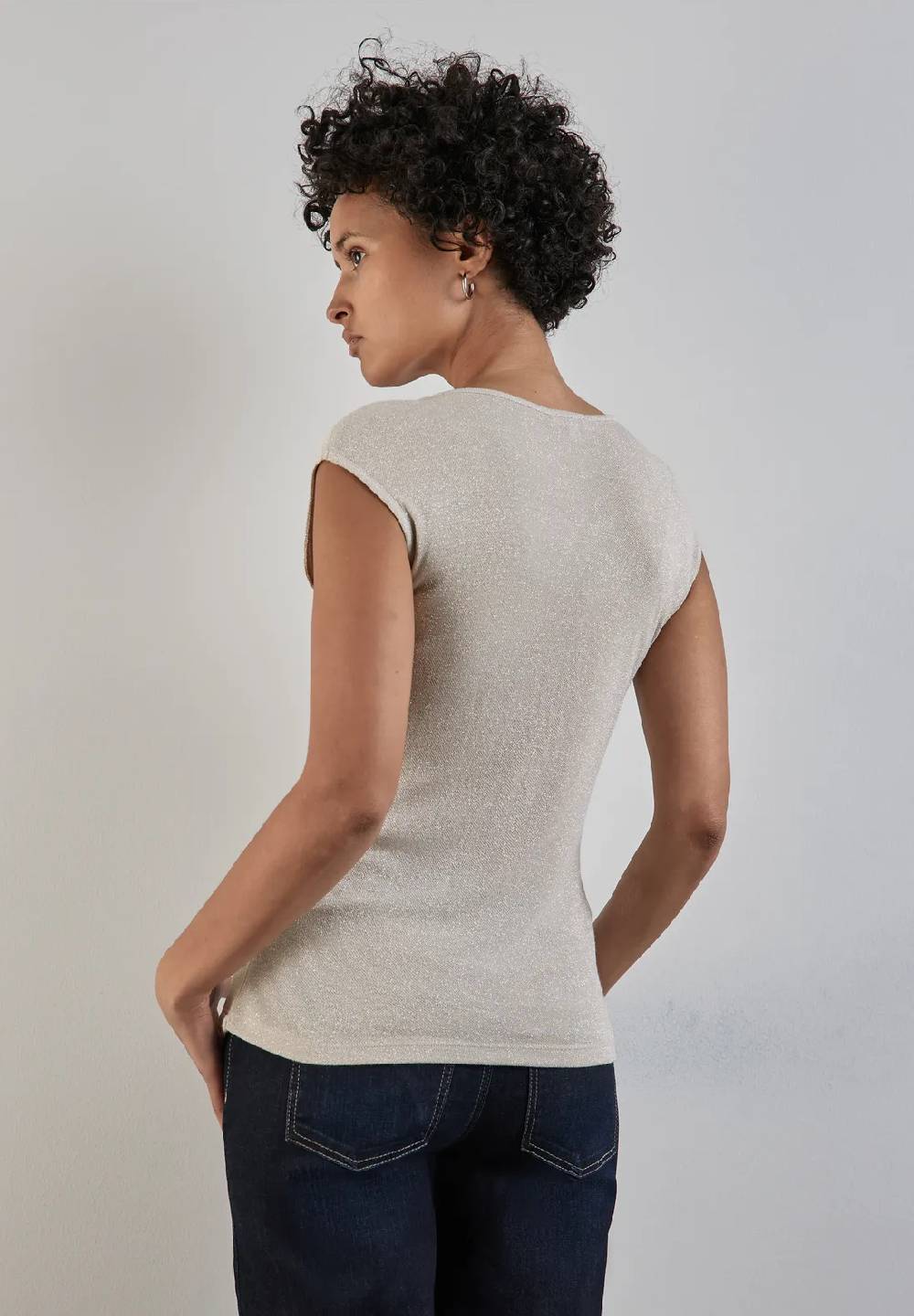 Street One T-Shirt Mit Herzausschnitt - Style ADA