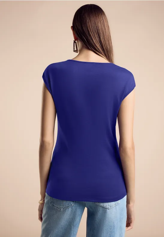 Street One T-Shirt Mit Herzausschnitt - Style ADA