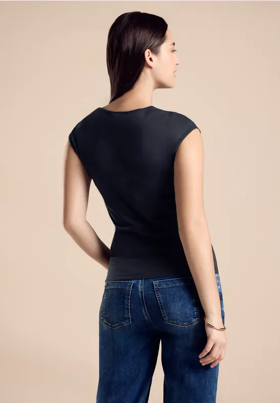 Street One T-Shirt Mit Herzausschnitt - Style ADA