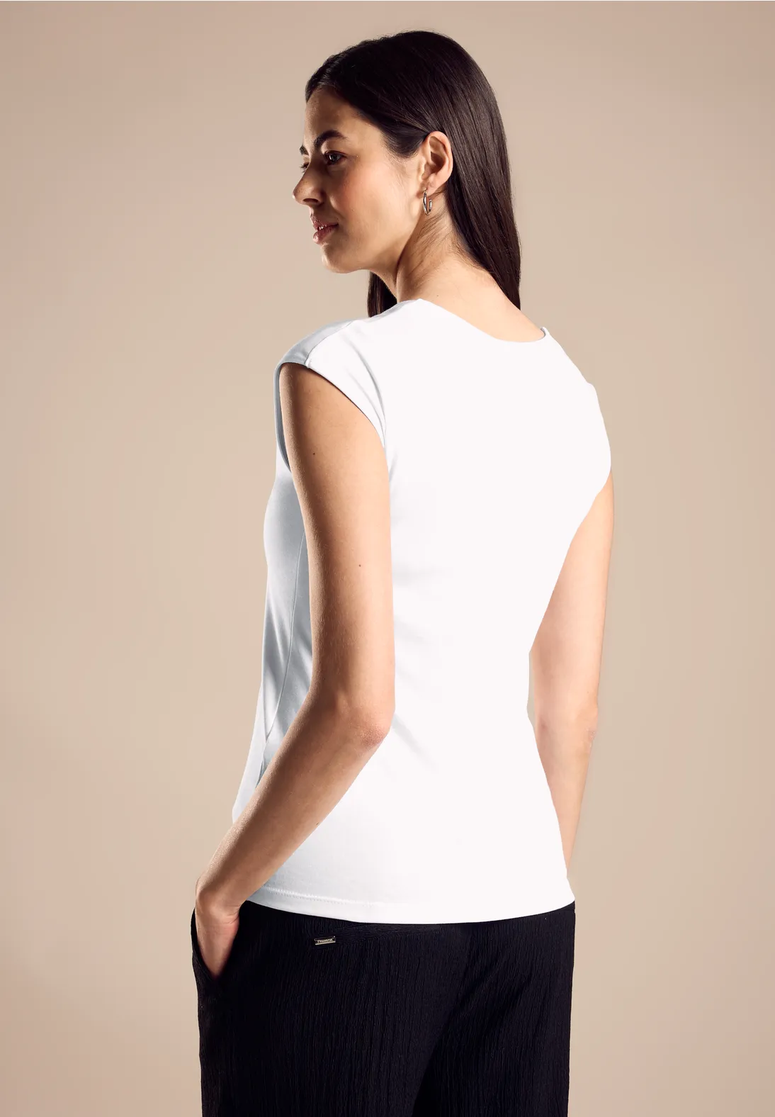 Street One T-Shirt Mit Herzausschnitt - Style ADA