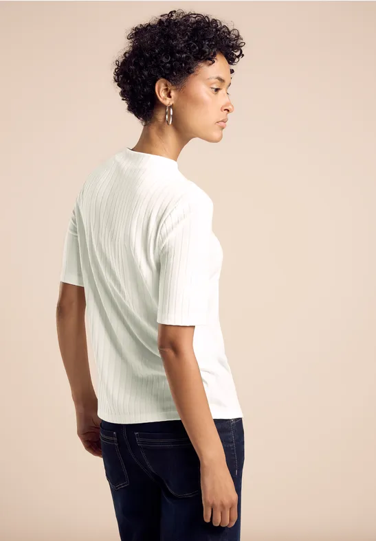 Street One T-Shirt Mit Knopf-Detail