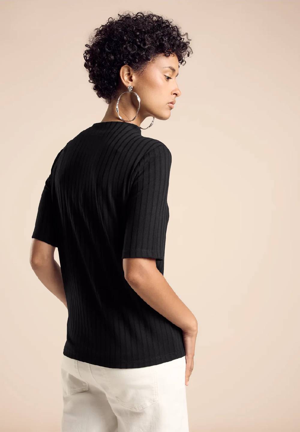 Street One T-Shirt Mit Knopf-Detail