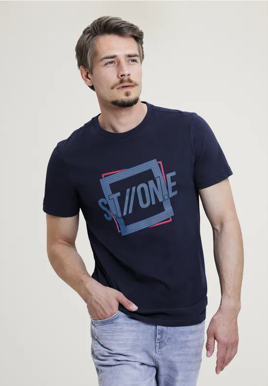 Street One T-Shirt Mit Logo Print