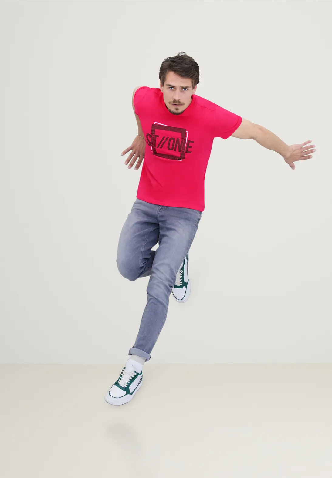 Street One T-Shirt Mit Logo Print