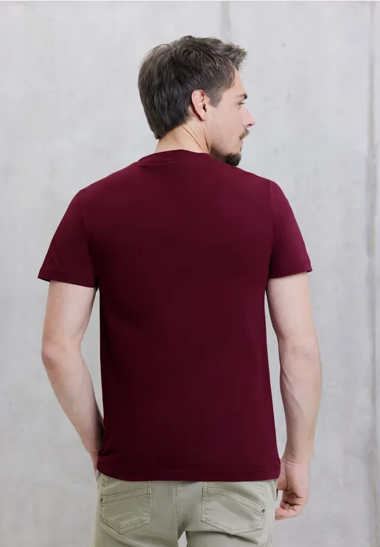 Street One T-Shirt Mit Metallic Print