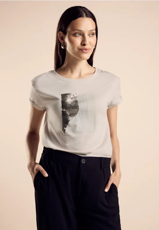 Street One T-Shirt Mit Pailetten