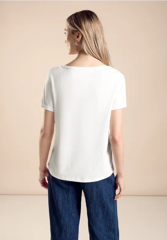 Street One T-Shirt Mit Palmenprint