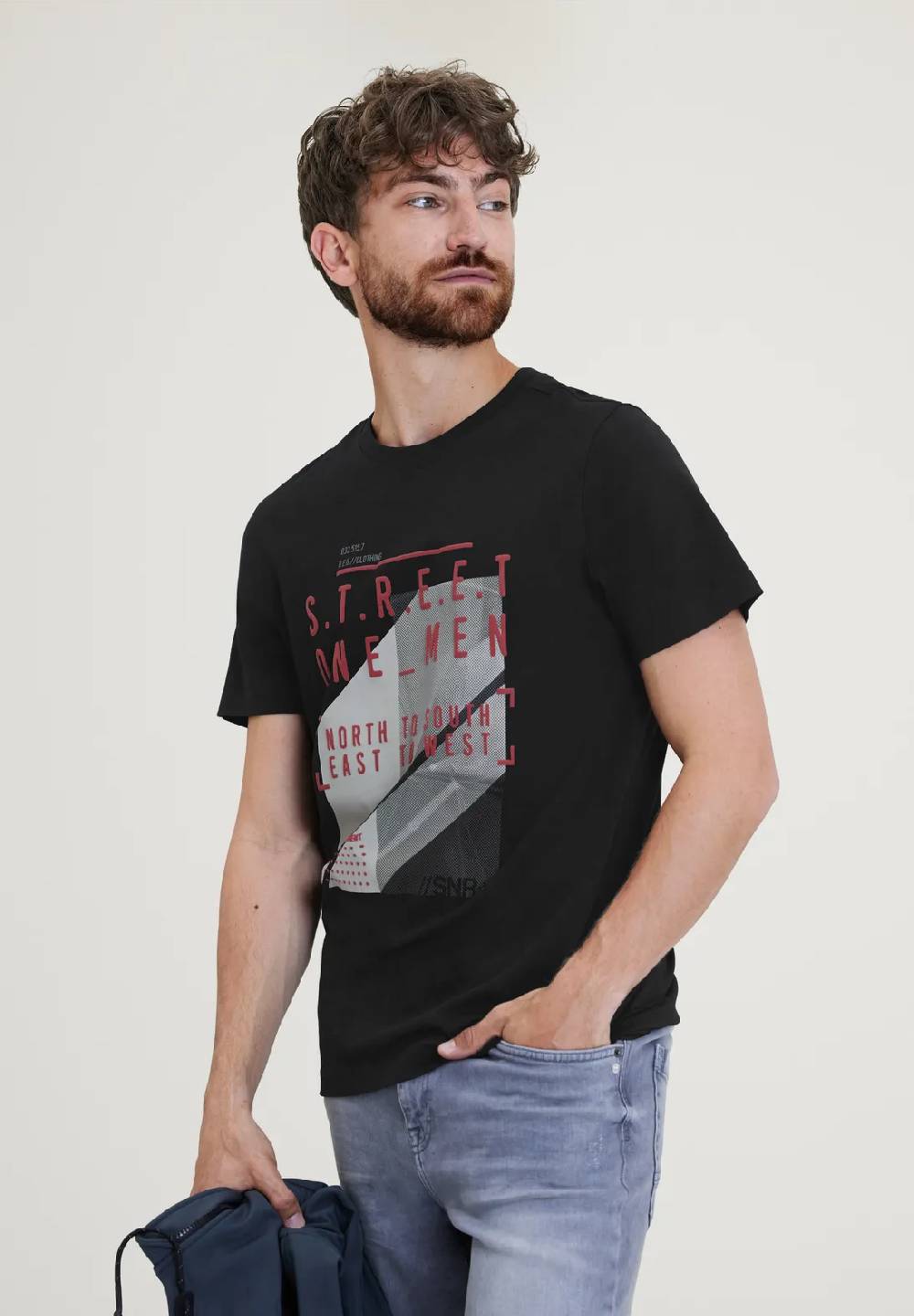 Street One T-Shirt mit Partprint