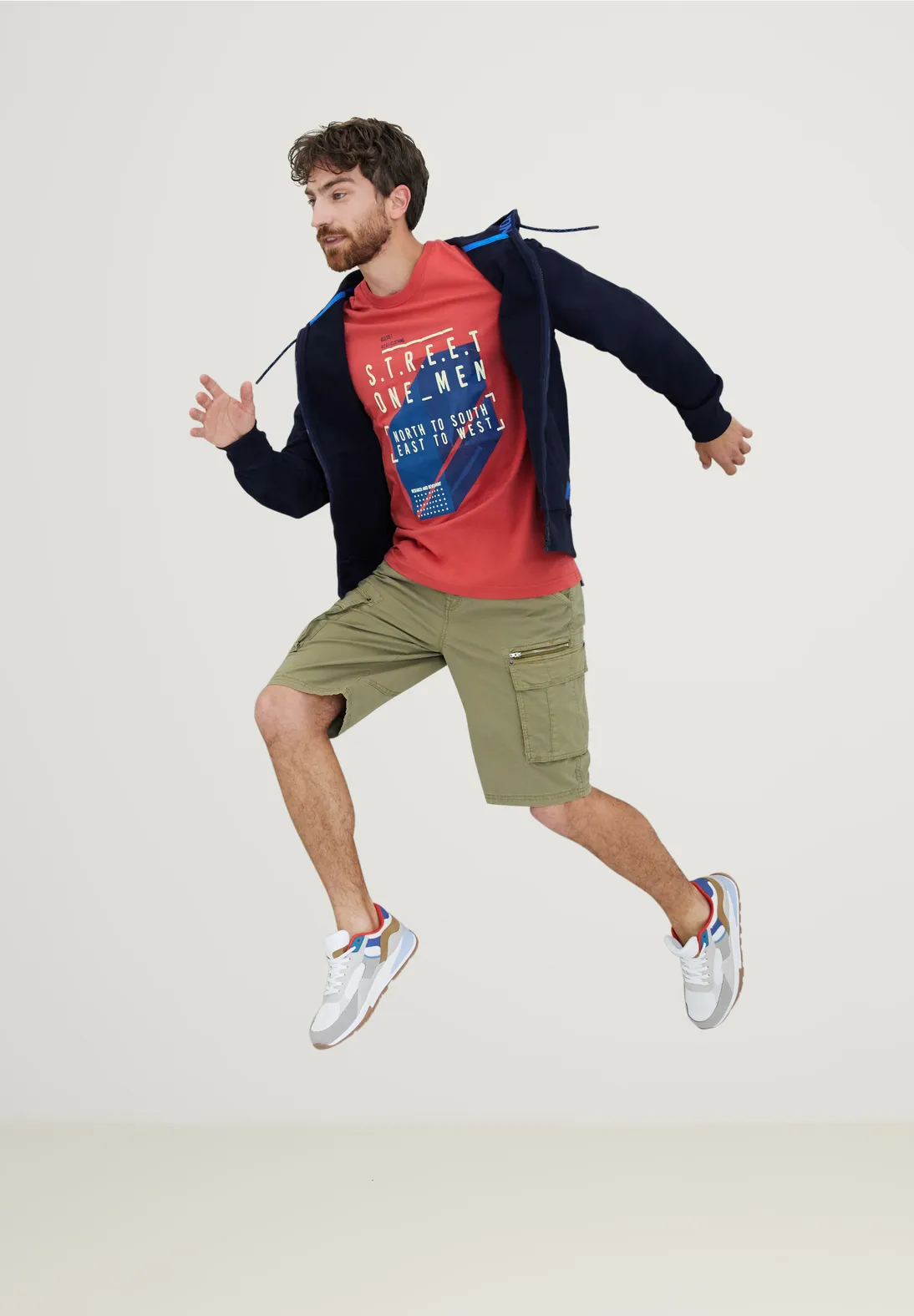 Street One T-Shirt Mit Partprint