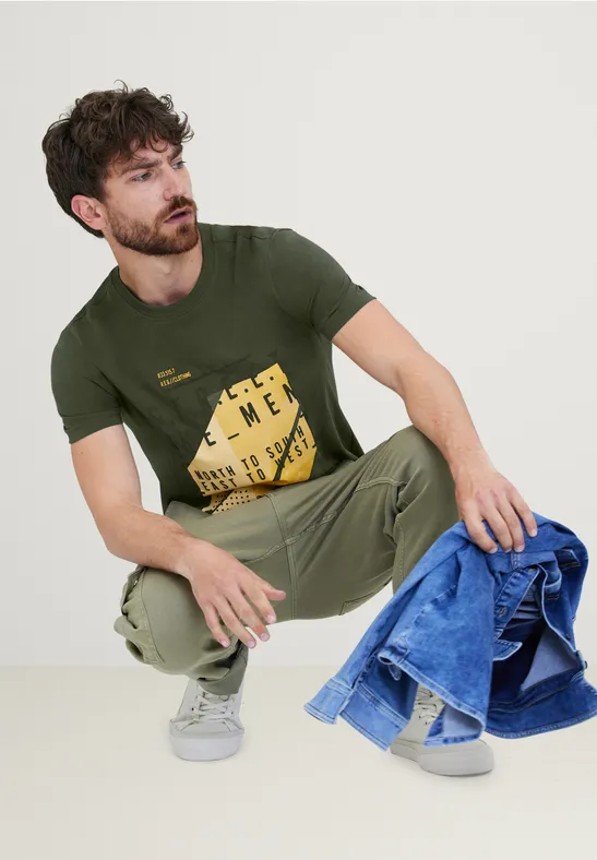 Street One T-Shirt Mit Partprint