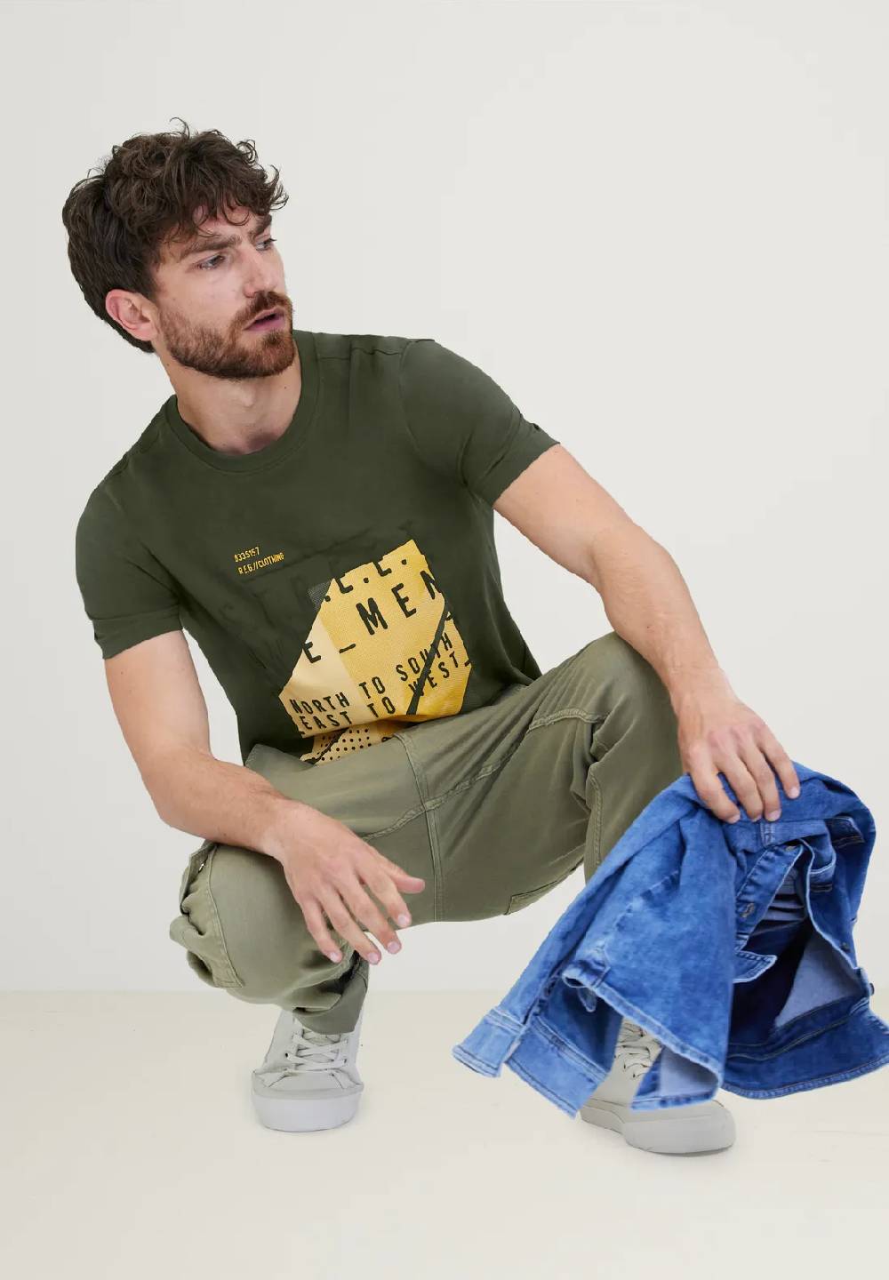 Street One T-Shirt mit Partprint