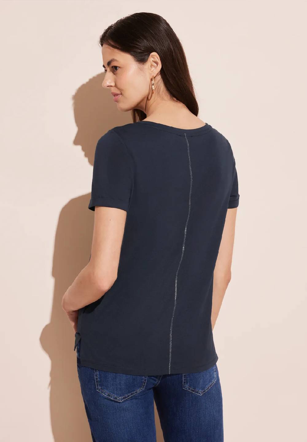 Street One T-Shirt Mit Partprint