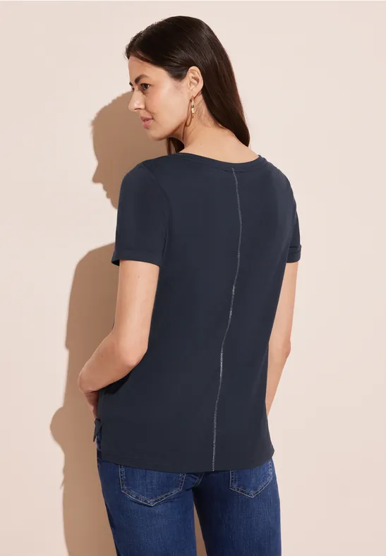 Street One T-Shirt Mit Partprint