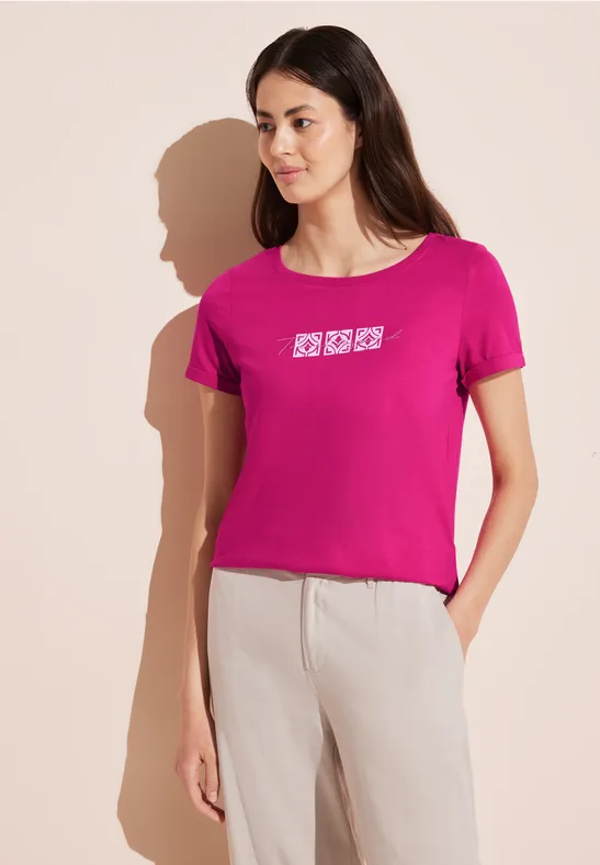 Street One T-Shirt Mit Partprint