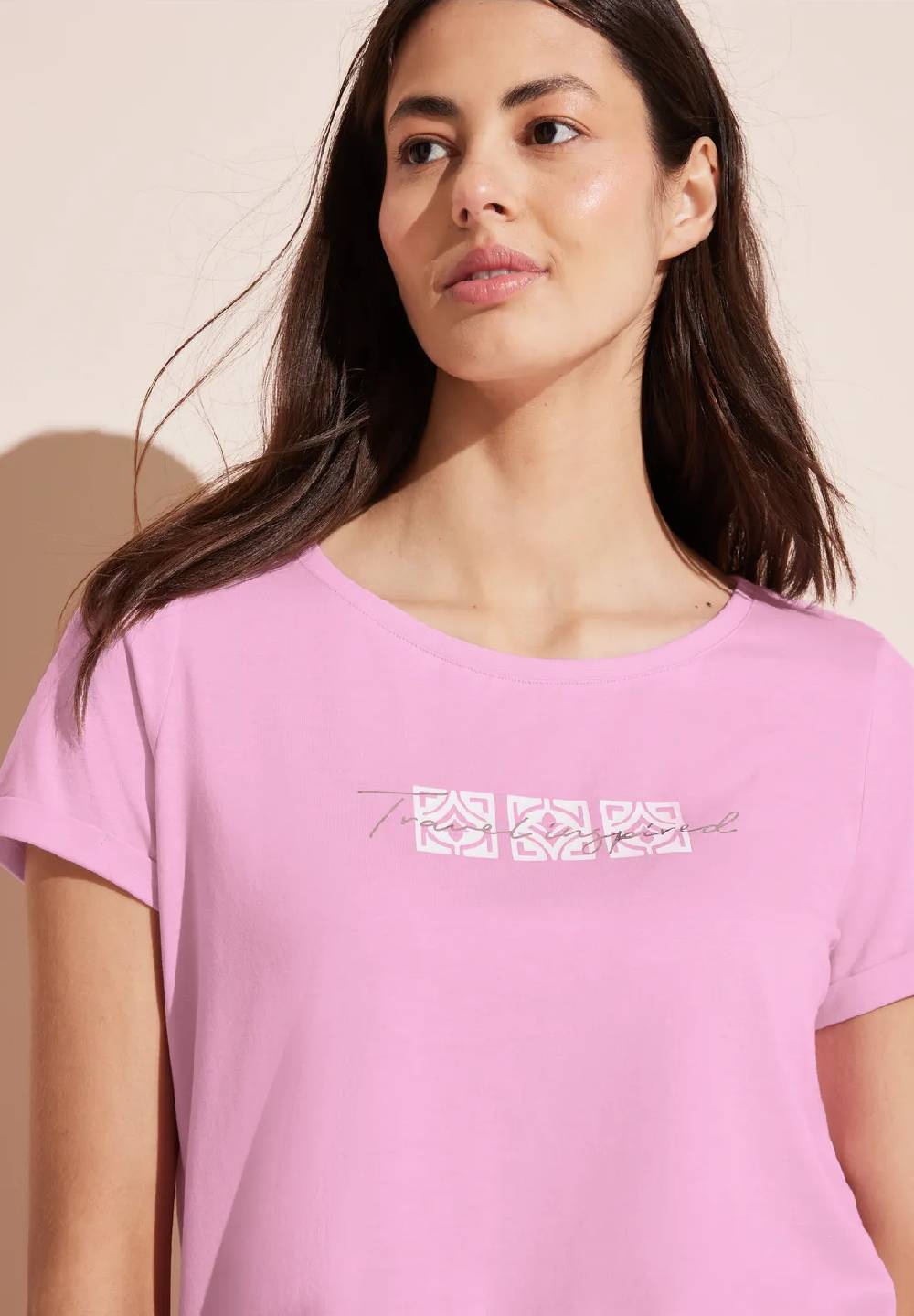 Street One T-Shirt mit Partprint