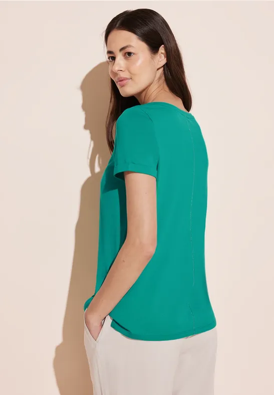 Street One T-Shirt Mit Partprint