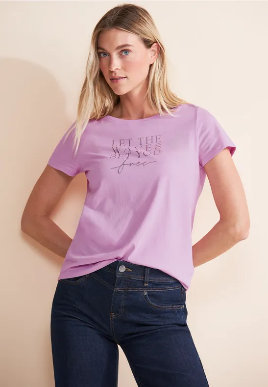 Street One T-Shirt Mit Partprint