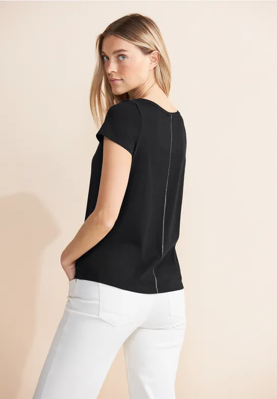 Street One T-Shirt Mit Partprint