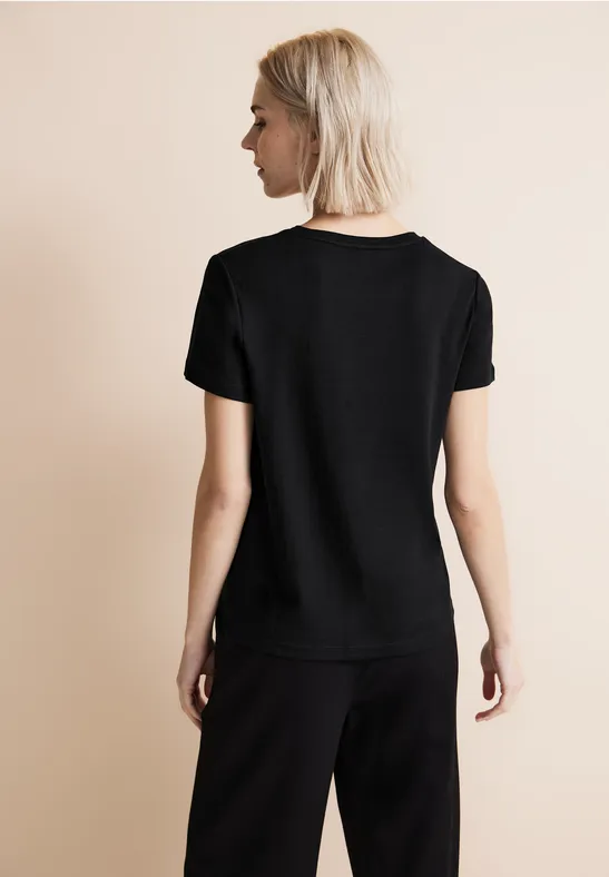 Street One T-Shirt Mit Partprint