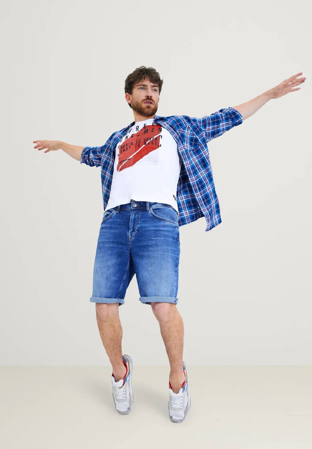 Street One T-Shirt mit Partprint