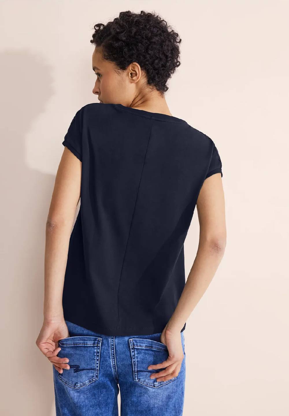 Street One T-Shirt Mit Print Patch