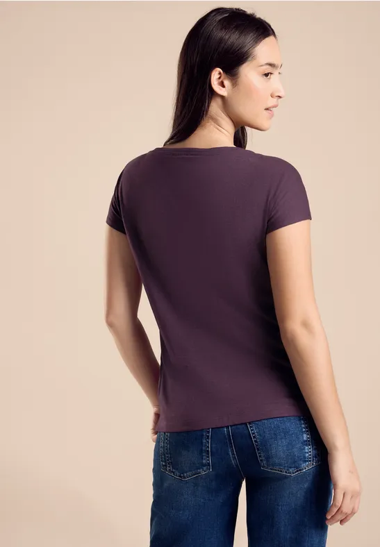 Street One T-Shirt Mit Raffung