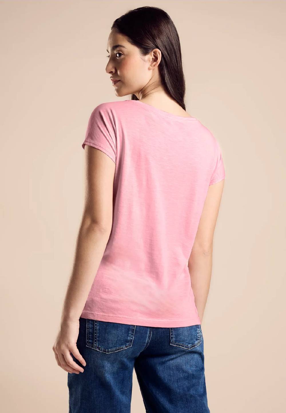 Street One T-Shirt Mit Raffung