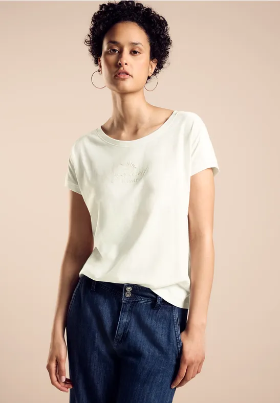 Street One T-Shirt Mit Raffung