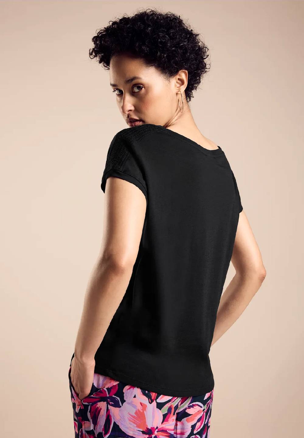 Street One T-Shirt Mit Raffung