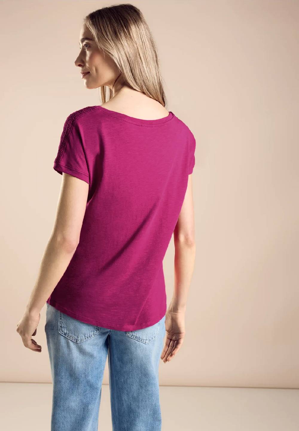 Street One T-Shirt Mit Raffung