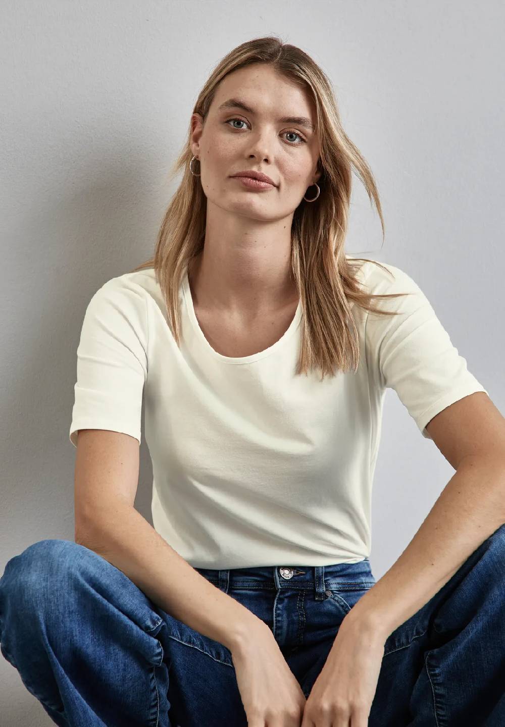 Street One T-Shirt mit Rundhals