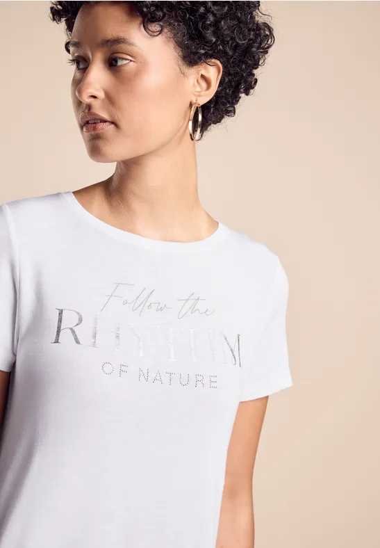 Street One T-Shirt Mit Schriftzug