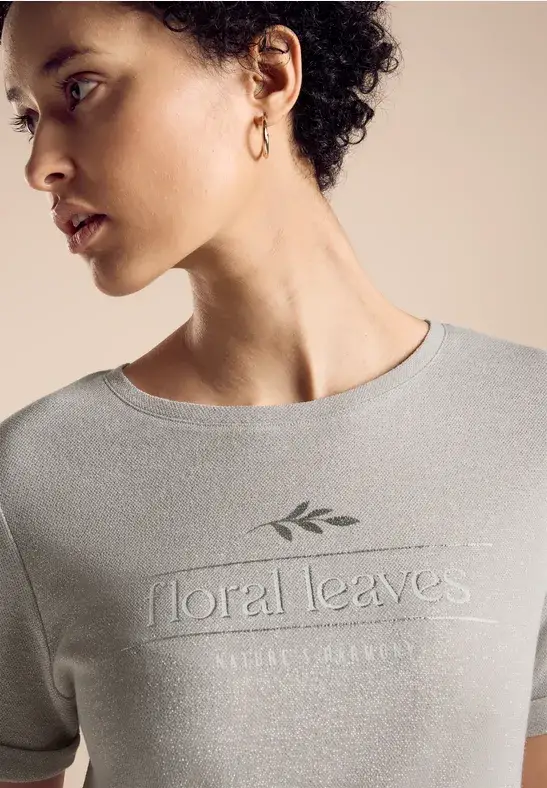 Street One T-Shirt Mit Shiny Print