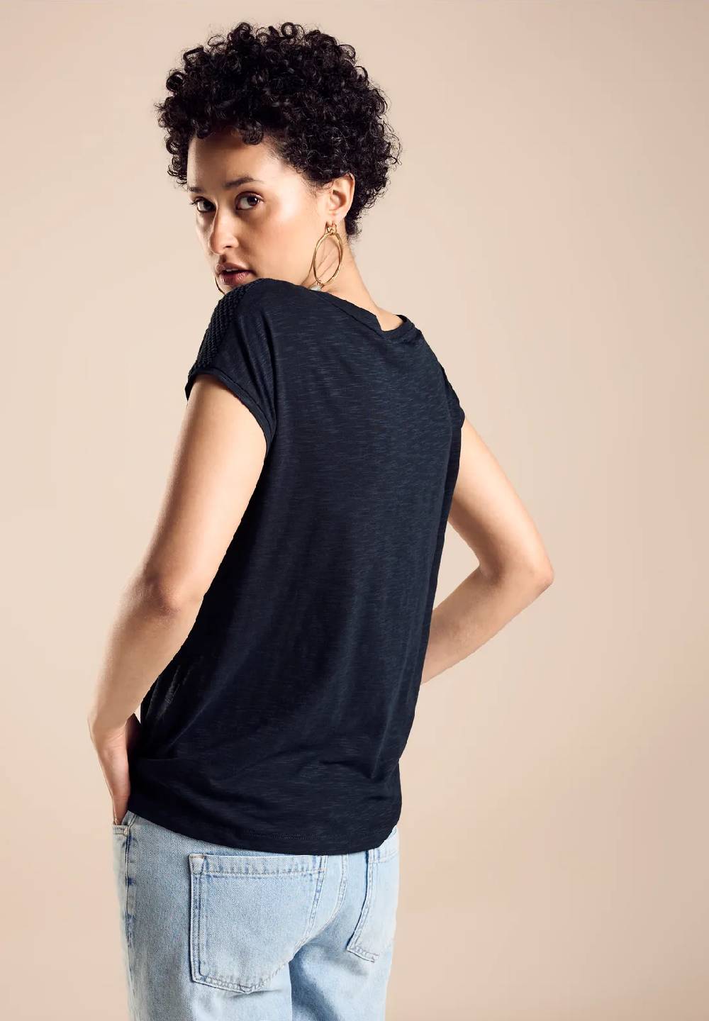 Street One T-Shirt Mit Spitze