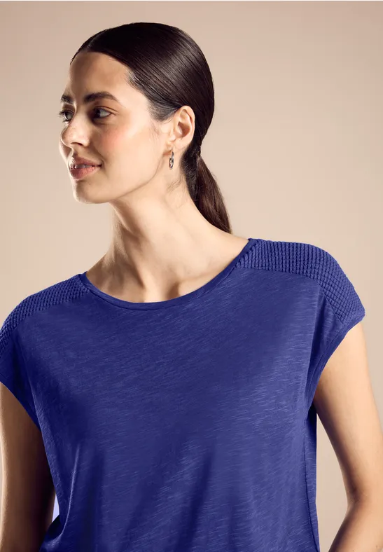 Street One T-Shirt Mit Spitze