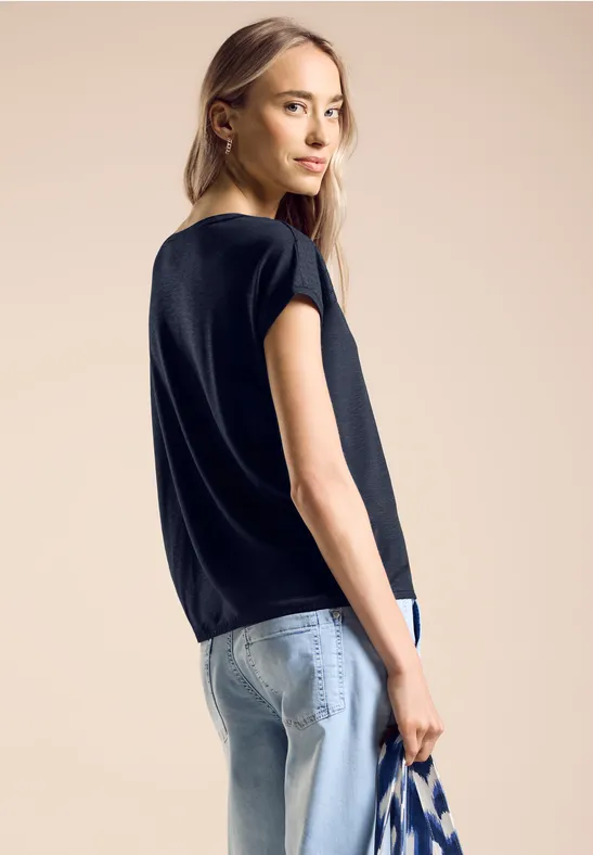 Street One T-Shirt Mit Spitze - Style VIANNA