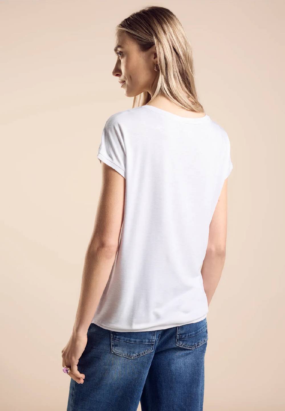 Street One T-Shirt Mit Spitze - Style VIANNA