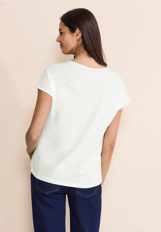 Street One T-Shirt Mit Spitzendetail