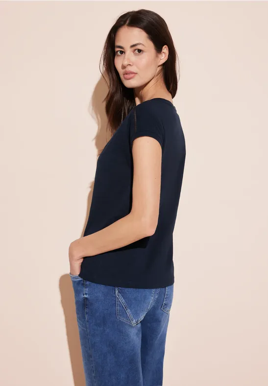 Street One T-Shirt Mit Stickerei