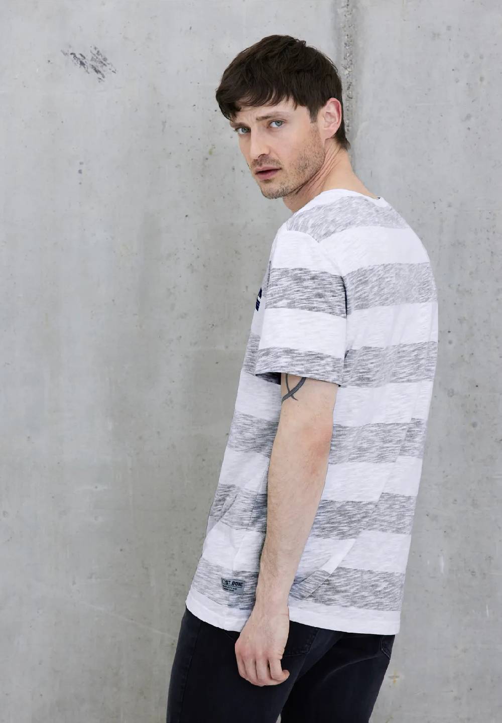 Street One T-Shirt Mit Streifen Muster