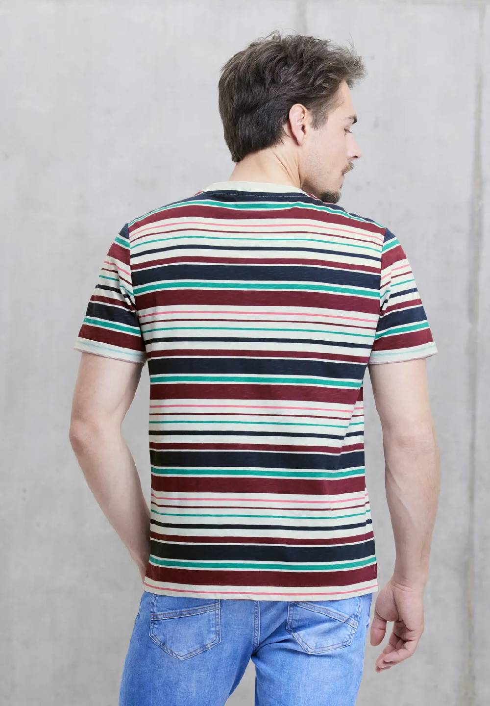 Street One T-Shirt Mit Streifenmix