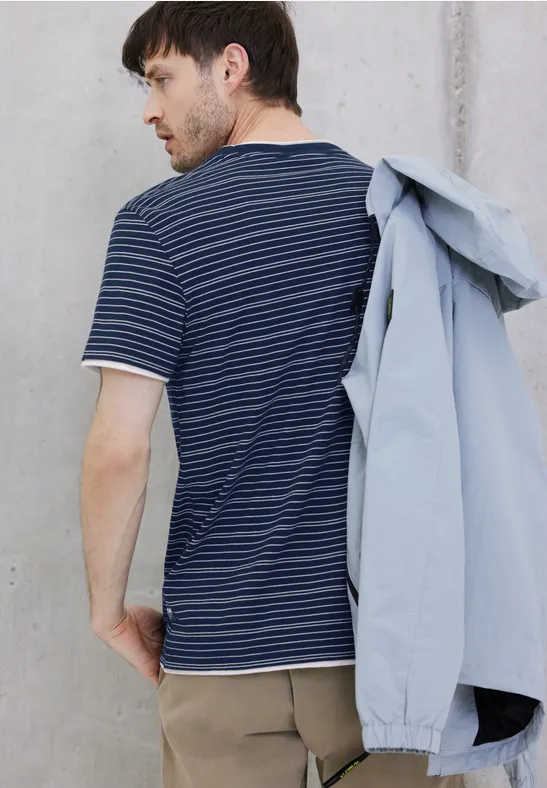 Street One T-Shirt Mit Streifenmuster