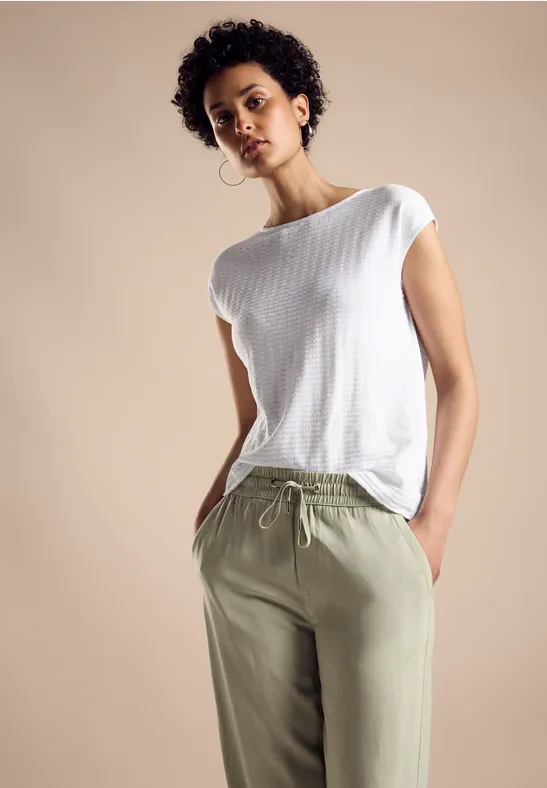 Street One T-Shirt Mit Struktur