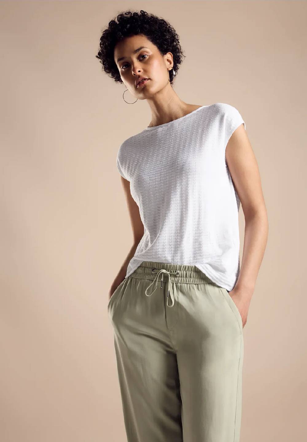 Street One T-Shirt mit Struktur