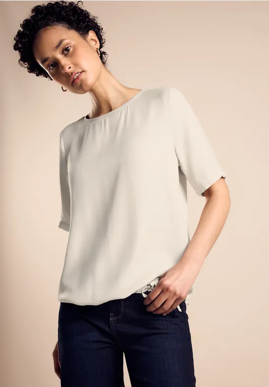 Street One T-Shirt Mit Tunnelzug