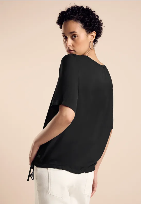 Street One T-Shirt Mit Tunnelzug