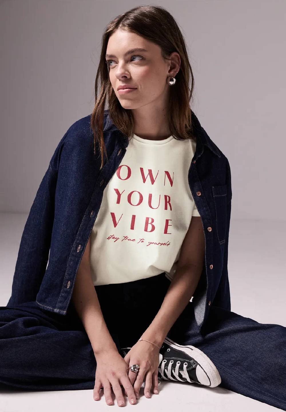 Street One T-Shirt mit Turn-Up