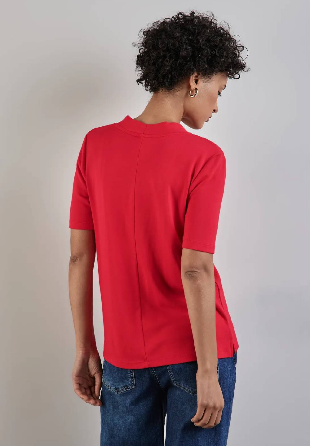 Street One T-Shirt Mit V-Ausschnitt
